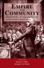 Image for Empire and community: Edmund Burke&#39;s writings and speeches on international relations