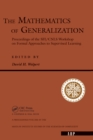 Image for The mathematics of generalization