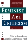 Image for Feminist Art Criticism: An Anthology