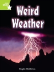 Image for Rigby Star Indep Year 2 Lime Non Fiction Weird Weather Single