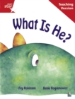 Image for Rigby Star Guided Reading Red Level: What Is He? Teaching Version