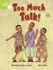 Image for Rigby Star Guided Opportunity Readers Green: Too Much Talk (6 Pack) Framework Edition