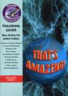 Image for Navigator Non-Fiction Year 6: That&#39;s Amazing - Teachers Guide