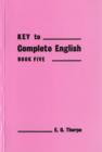 Image for Key Complete English 5 Thorpe