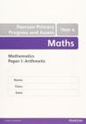 Image for Pearson Primary Progress and Assess Maths End of Year Tests: Y4 8-pack