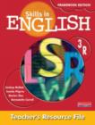 Image for Skills in English Framework Edition : Teacher&#39;s Resource File 3 Red