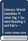 Image for Literacy World Satellites Fiction Stg 1 Guided Reading Card Fair&#39;s Fair FWRK Single