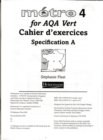 Image for Mâetro 4 for AQA: Vert Cahier d&#39;exercices