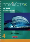 Image for Mâetro 4: Vert Teacher&#39;s guide for AQA