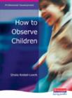 Image for How to observe children