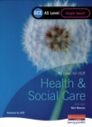 Image for Health &amp; social care  : AS level for OCR