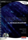 Image for BTEC National business: Tutor resource file and CD-ROM