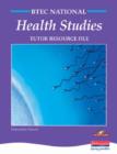 Image for BTEC national health studies: Tutor resource file : Teachers Resource File with CD-Rom