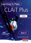 Image for Learning to Pass CLAIT Plus 2006 (Level 2) UNIT 2 Manipulating Spreadsheets &amp; Graphs
