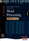 Image for e-Quals Level 1 for Office 2003 Word Processing