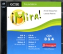 Image for Mira GCSE Foundation Audio CDs 3-4 Pack