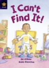 Image for I Can&#39;t Find it Big Book : Bahrain Readers Lilac Level