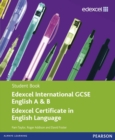 Image for Edexcel International GCSE English A &amp; B Student Book with ActiveBook CD