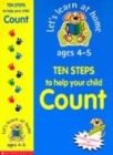 Image for Ten steps to help your child count: Ages 4-5