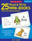 Image for 25 Read &amp; Write Mini-Books That Teach Word Families