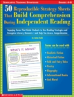 Image for 50 Reproducible Strategy Sheets That Build Comprehension During Independent Reading