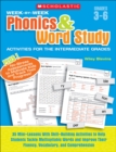 Image for Week-by-Week Phonics &amp; Word Study Activities for the Intermediate Grades