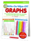 Image for 10 Write-On/Wipe-Off Graphs Flip Chart : Fill-in, Whole-Class Data-Collection Activities that Boost Key Math Skills-Instantly!