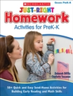 Image for Just-Right Homework Activities for PreK-K