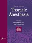 Image for Thoracic anaesthesia