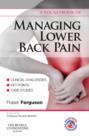 Image for A Pocketbook of Managing Lower Back Pain