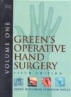 Image for Green&#39;s Operative Hand Surgery Online : PIN Code and User Guide to Continually Updated Online Reference