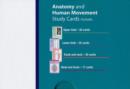 Image for Anatomy and human movement study cards  : the ultimate anatomy revision and study guide
