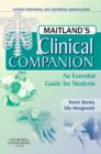 Image for Maitland&#39;s clinical companion  : an essential guide for students