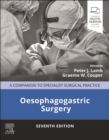 Image for Oesophagogastric surgery: a companion to specialist surgical practice.