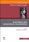 Image for Injectables and nonsurgical rejuvenation : Volume 50-3