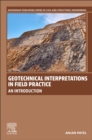 Image for Geotechnical interpretations in field practice  : an introduction