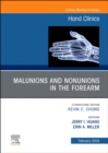 Image for Malunions and nonunions in the forearm, wrist, and hand : Volume 40-1