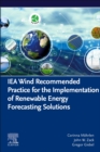 Image for IEA Wind Recommended Practice for the Implementation of Renewable Energy Forecasting Solutions