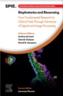 Image for Biophotonics and biosensing  : from fundamental research to clinical trials through advances of signal and image processing