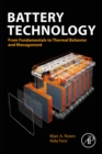 Image for Battery technology: from fundamentals to thermal behavior and management