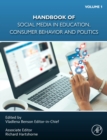 Image for Handbook of Social Media in Education, Consumer Behavior, and Politics, Volume 1
