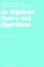 Image for Lie Algebras: Theory and Algorithms