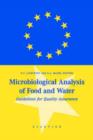 Image for Microbiological analysis of food and water  : guidelines for quality assurance