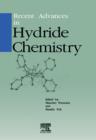 Image for Recent advances in hydride chemistry