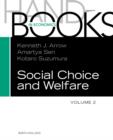 Image for Handbook of social choice and welfareVolume 2 : Volume 2