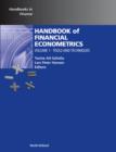 Image for Handbook of financial econometrics  : tools and techniques : Volume 1