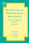 Image for Handbook of differential equationsVol. 1: Ordinary differential equations : Volume 1