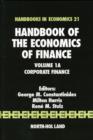Image for Handbook of the economics of financeVol. 1A: Corporate finance