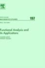 Image for Functional Analysis and its Applications