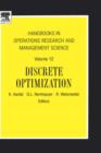 Image for Handbooks in Operations Research and Management Science